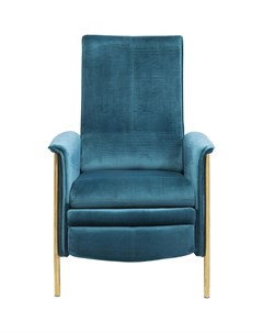 Кресло для отдыха lazy синий 70x104x90 см Kare
