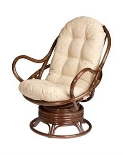 Кресло качалка коричневый 78x96x90 см Bigarden