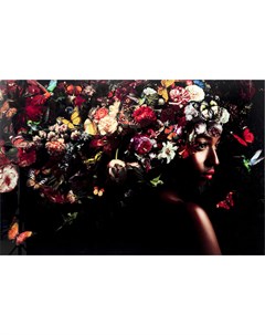 Картина lady flowers мультиколор 150 0x100 0 см Kare