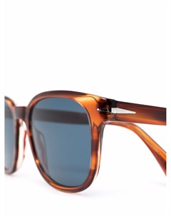 Солнцезащитные очки в квадратной оправе черепаховой расцветки Eyewear by david beckham