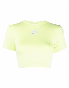 Укороченная футболка с логотипом Swoosh Nike