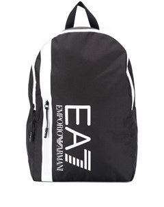 Рюкзак с контрастной полоской и логотипом Ea7 emporio armani