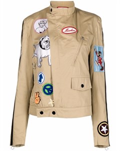 Куртка с нашивками Moschino pre-owned