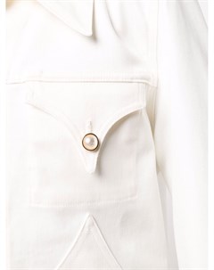 Однобортная куртка с вышивкой Casablanca