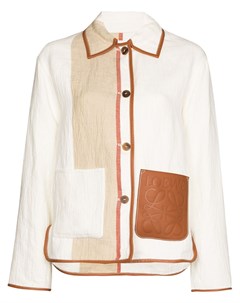 Куртка рубашка с контрастными полосками Loewe