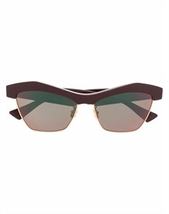 Солнцезащитные очки в геометричной оправе Bottega veneta eyewear