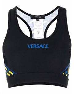 Спортивный бюстгальтер с логотипом Versace