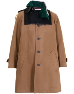 Однобортное пальто Kolor
