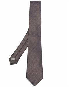 Шелковый галстук с вышивкой Canali