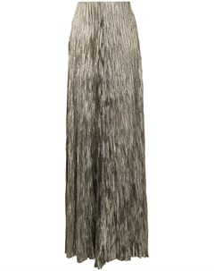 Плиссированная юбка с эффектом металлик Ralph lauren collection