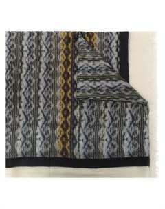 Кашемировый шарф с геометричным принтом N.peal