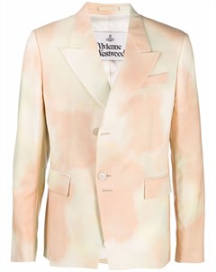 Однобортный пиджак с принтом Sky Vivienne westwood