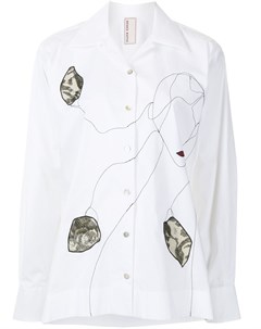 Рубашка с абстрактным принтом Antonio marras