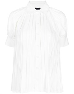 Рубашка с объемными рукавами и сборками Giorgio armani