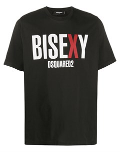 Футболка с принтом Bisexy Dsquared2