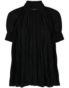Блузка с объемными рукавами и сборками Giorgio armani