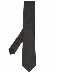 Шелковый галстук с геометричной вышивкой Corneliani