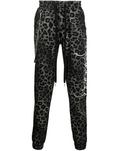 Спортивные брюки с леопардовым принтом Haculla