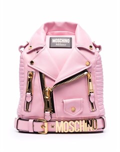 Мини рюкзак в форме байкерской куртки Moschino