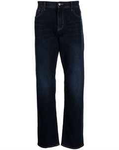 Прямые джинсы с нашивкой логотипом Armani exchange