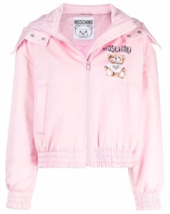 Куртка Teddy Bear с капюшоном Moschino