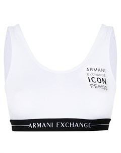 Топ с логотипом Armani exchange