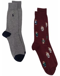 Комплект из двух пар носков с логотипом Polo ralph lauren