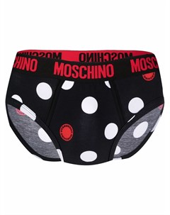 Трусы брифы в горох Moschino