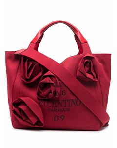 Сумка тоут Atelier 09 Rose Blossom Edition среднего размера Valentino garavani