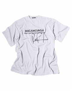 Футболка RuPaul с логотипом Balenciaga