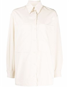 Рубашка с длинными рукавами и карманами Lemaire