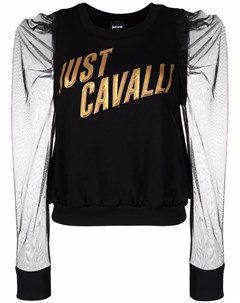Блузка с логотипом Just cavalli