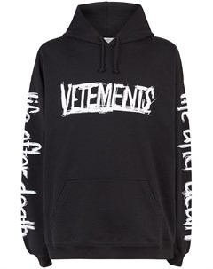 Худи с принтом World Tour Vetements