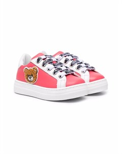 Кеды с нашивкой Teddy Bear Moschino kids