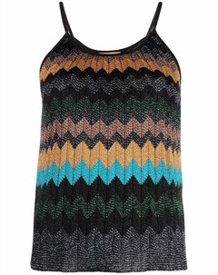 Трикотажный топ с узором зигзаг Missoni