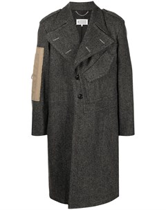 Однобортное пальто с заостренными лацканами Maison margiela