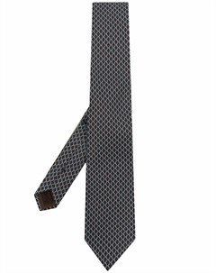 Шелковый галстук с геометричным принтом Church's