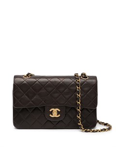 Маленькая сумка на плечо Double Flap 1995 го года Chanel pre-owned
