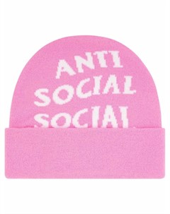Трикотажная шапка бини Jaccardo Anti social social club