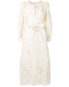 Платье Alyssum с цветочной вышивкой Bambah