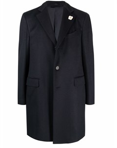 Однобортное кашемировое пальто Lardini