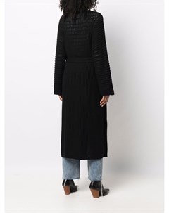 Кашемировый кардиган пальто крупной вязки Sminfinity