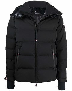 Пуховик с нашивкой логотипом Moncler grenoble