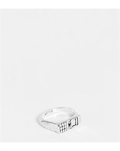 Серебристое кольцо печатка с дизайном в виде мобильного телефона Wftw