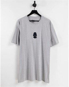 Oversized футболка с вышивкой Дарта Вейдера Poetic brands