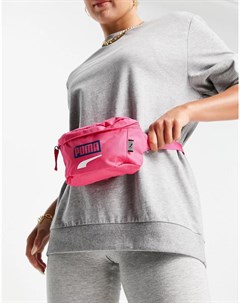 Розовая поясная сумка Puma