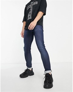 Выбеленные зауженные джинсы J14 Armani exchange