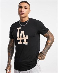 Черная футболка LA Dodgers New era