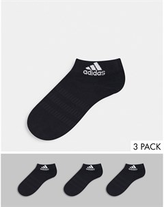 Набор из 3 пар черных носков для кроссовок adidas Training Adidas performance