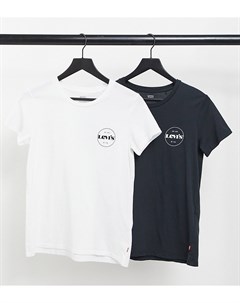 2 футболки белого и черного цвета Perfect Levi's®